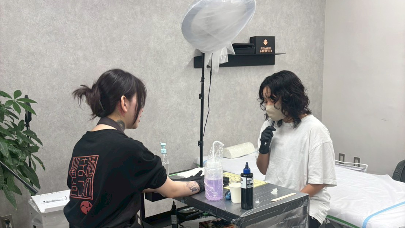 KAGEROUで仕事と学び方を相談する様子